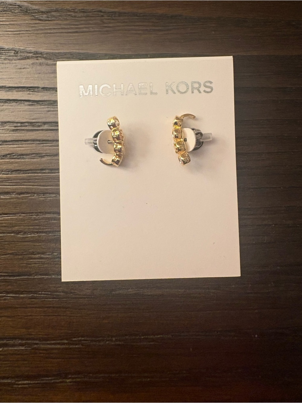 NEW Michael Kors Gold Earrings